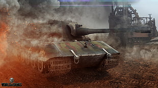 World of Tanks wallpaper, World of Tanks, tank, wargaming, video games HD wallpaper