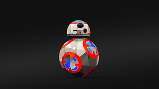Star Wars BB-8 illustration HD wallpaper