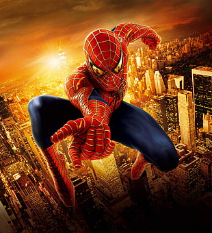 photo of Spider-Man digital wallpaper