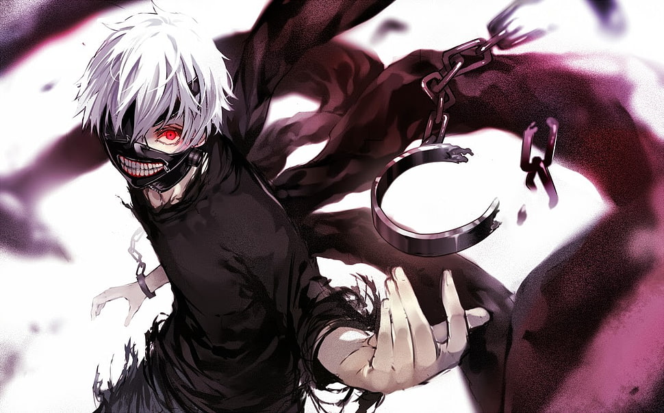 Tokyo Ghoul Kaneki Ken, Tokyo Ghoul, Kaneki Ken, anime, anime boys HD wallpaper