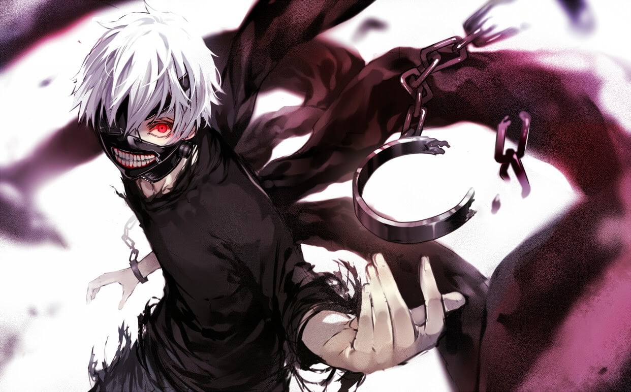 Tokyo Ghoul Kaneki Ken, Tokyo Ghoul, Kaneki Ken, anime, anime boys