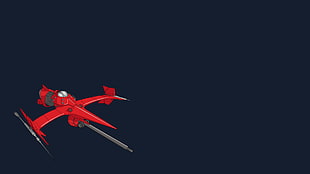 red aircraft illustration, Cowboy Bebop, Swordfish II, anime HD wallpaper
