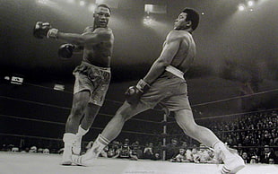Muhammad Ali, Muhammad Ali, monochrome, sport , boxing
