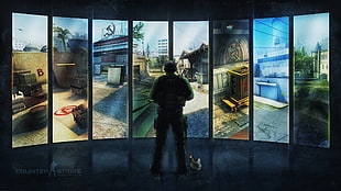 Counter Strike poster HD wallpaper
