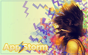 App Storm painting HD wallpaper