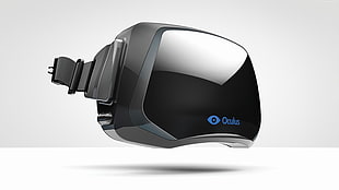 black Samsung Gear VR Oculus HD wallpaper