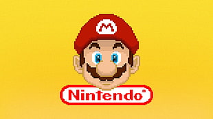 Nintendo Super Mario logo, Mario Bros., Mario Kart, Mario Party, Nintendo HD wallpaper
