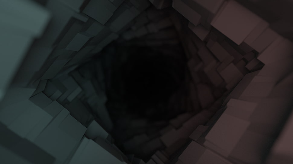 gray and black optical illusion HD wallpaper