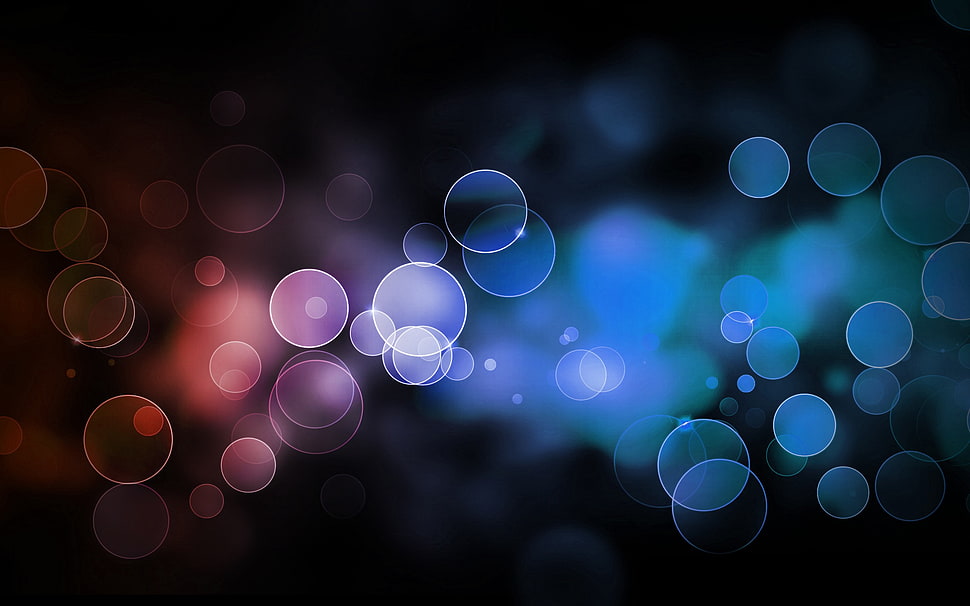 Multicolored bokeh photography, abstract HD wallpaper | Wallpaper Flare