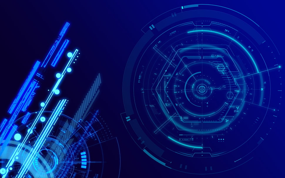 holographic wall art wallpaper HD wallpaper