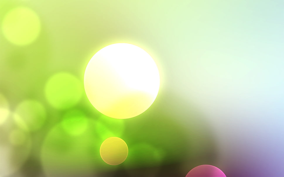 Glare,  Light,  Circles,  Bright HD wallpaper