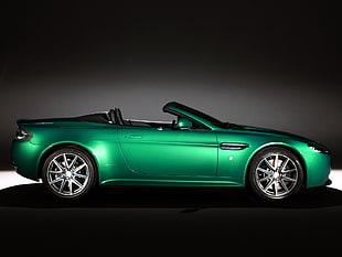 green coupe convertible