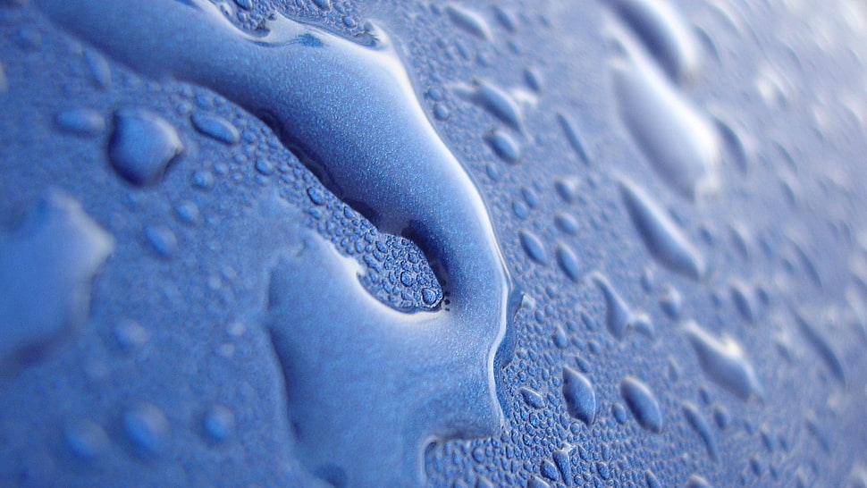 clear glass with moist HD wallpaper