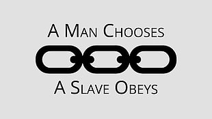 a man chooses a slave obeys text, BioShock, Andrew Ryan HD wallpaper