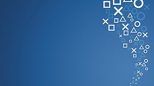 PlayStation buttons logo wallpaper