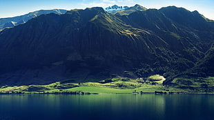 green mountain, mountains, nature, landscape HD wallpaper