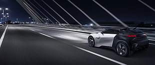gray and black coupe, Peugeot Fractal, concept cars, car, vehicle