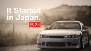 gray vehicle, car, Japan, drift, Drifting HD wallpaper