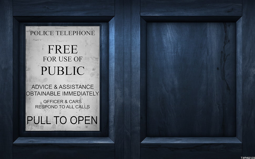 Police Telephone Free for use of Public Advice & assistance obtainable immediately respond to all calls pull to open signage HD wallpaper