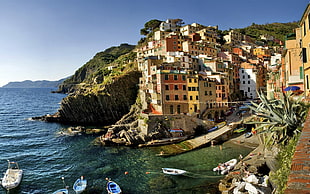 Cinque Terri, Italy, nature, coast HD wallpaper