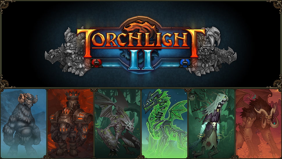 Torchlight poster HD wallpaper