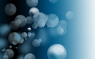 blue bubble photo