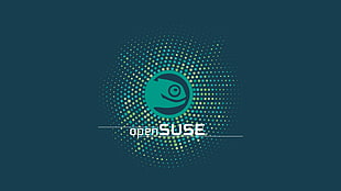 OpenSuse logo, openSUSE, Linux, gecko