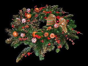Christmas themed wreath