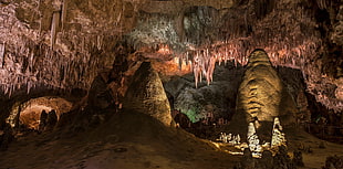 brown cavern