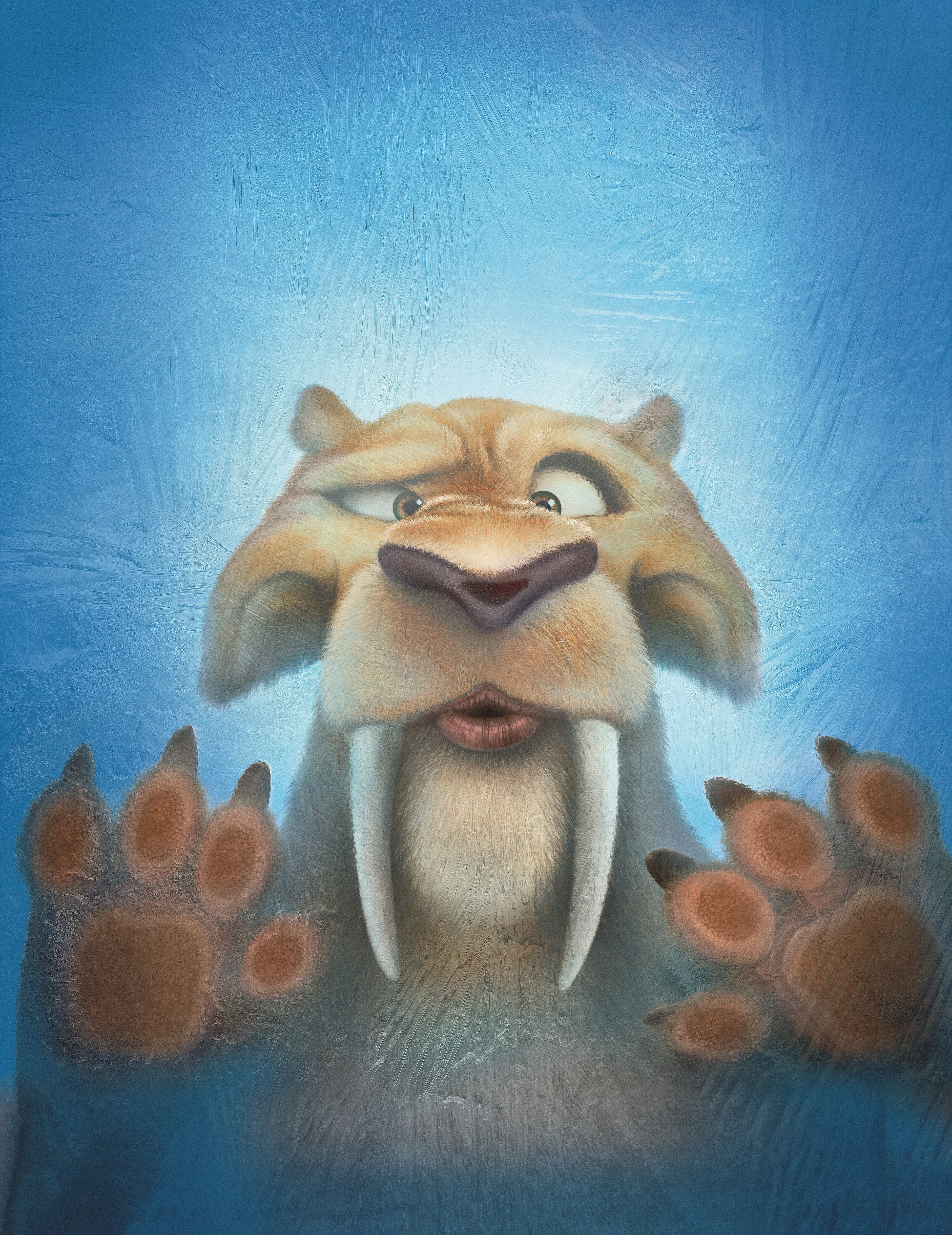 Diego of Ice Age painting