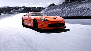 red and white car bed frame, sports car, VIPER