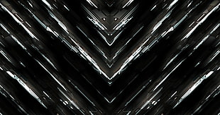 black and gray car amplifier, abstract