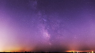 force explosion photography of Milky Way at nighttime, sky