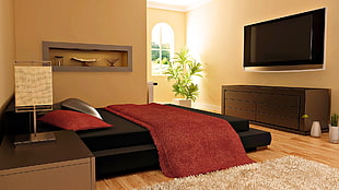 Bedroom furniture set HD wallpaper