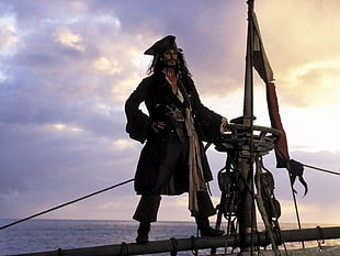 Captain Jack Sparrow, movies, Pirates of the Caribbean, Jack Sparrow, Johnny Depp