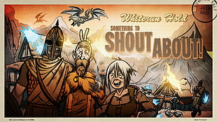 Whiterun Hold Something To Shout About envelope, The Elder Scrolls V: Skyrim, Steam (software) HD wallpaper
