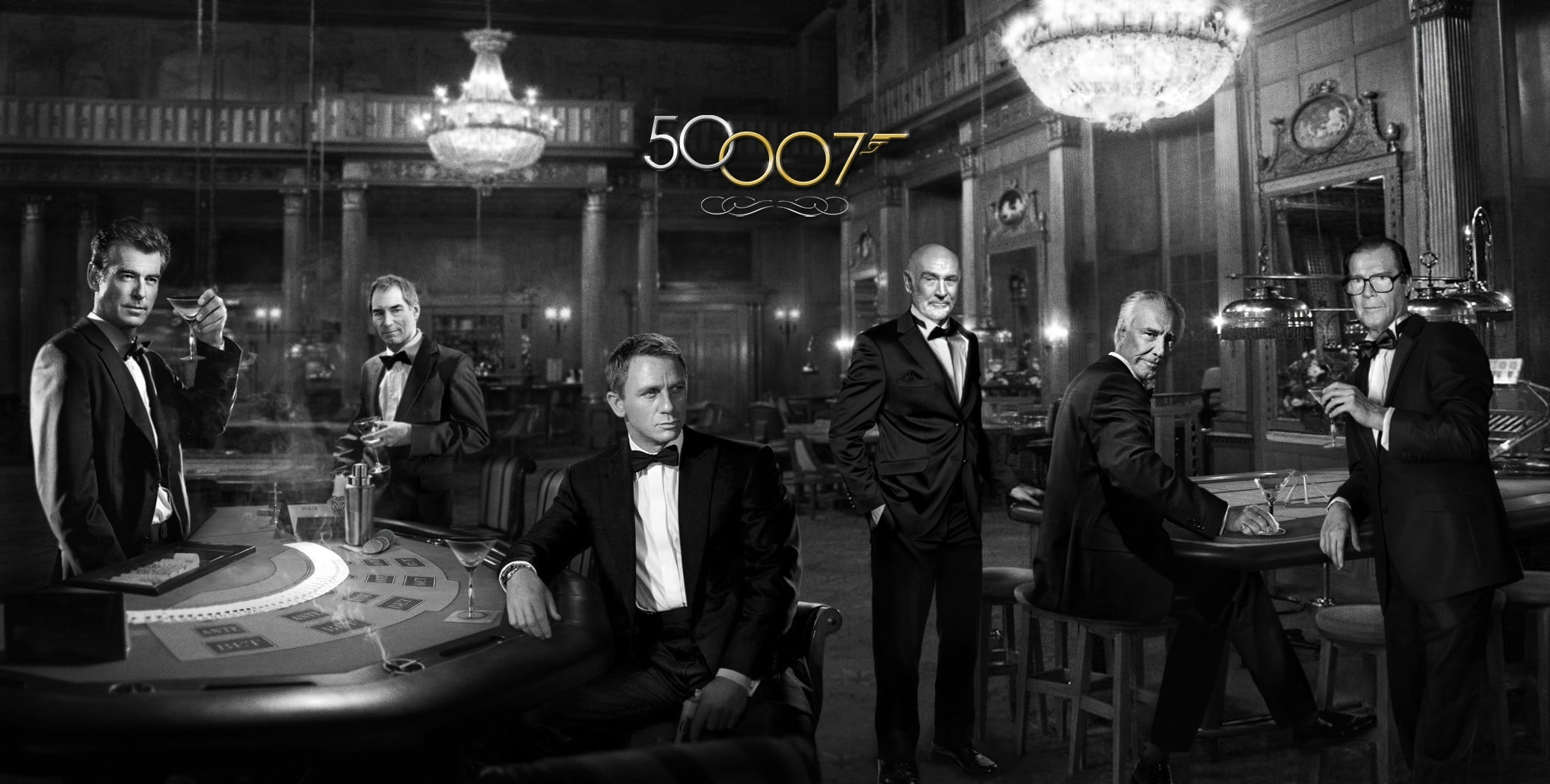 men's black suit jacket, James Bond, timothy dalton, Daniel Craig, movies