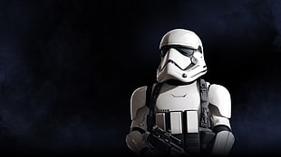 photo of Star Wars clone trooper digital wallpaper