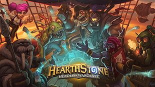 Hearth Stone heroes of warcraft poster