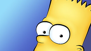 Bart Simpson illustration, Bart Simpson, The Simpsons HD wallpaper