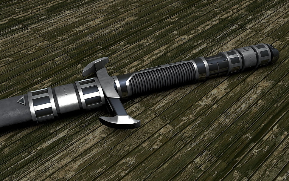 gray and black sword, sword HD wallpaper