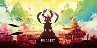 Duelast digital wallpaper, Duelyst