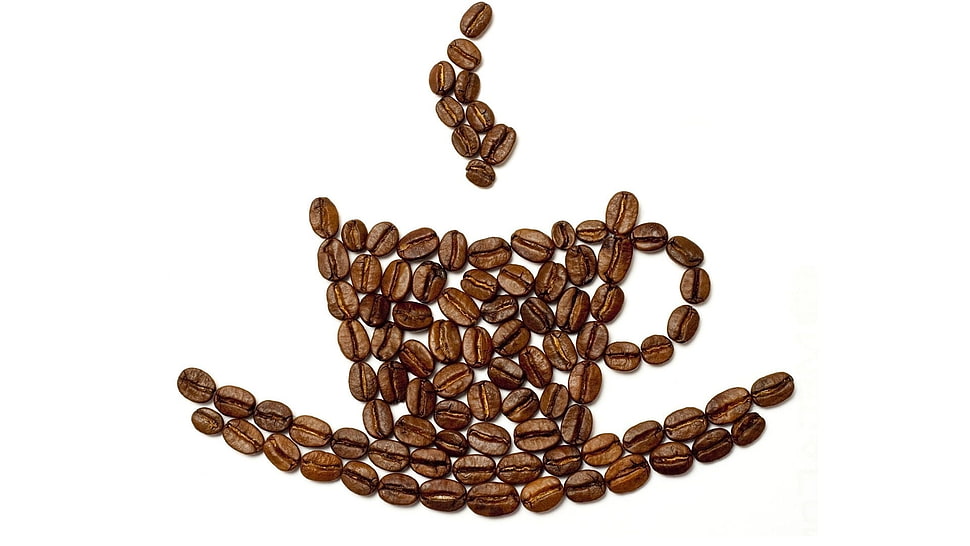 brown coffee beans HD wallpaper