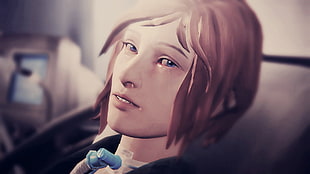 brown-haired male illustration, Life Is Strange, Chloe Price