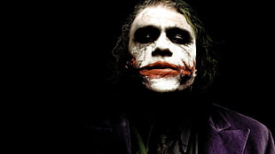 Heath Ledger as Joker from the Dark Knight returns HD wallpaper
