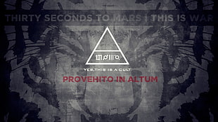 Provenhito in Altum logo, 30STM, typography