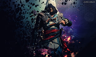 Assassin's Creed digital wallpaper, Edward Kenway