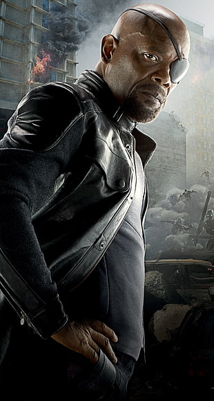 Samuel Jackson as Nick Furry, Avengers: Age of Ultron, The Avengers, Nick Fury, Samuel L. Jackson