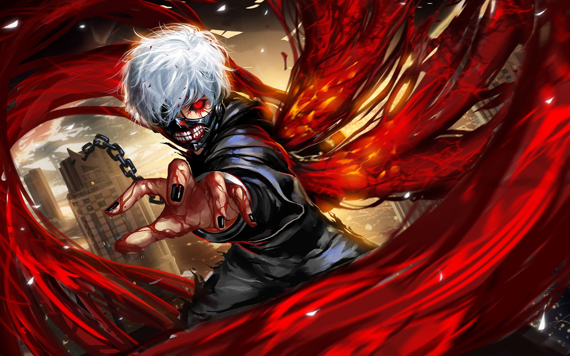 HD wallpaper Anime Tokyo Ghoulre Ken Kaneki  Wallpaper Flare