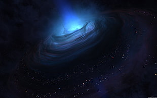 galactic explosion illustration